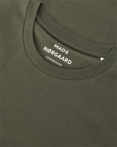 Mads Nørgaard - Fine Jersey Thor T-Shirt - Tarmac
